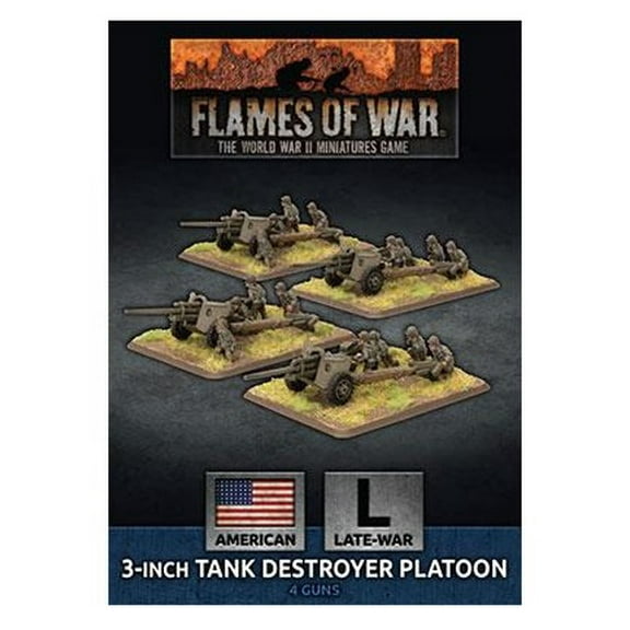 Flames of War: American 3-Inch Tank Destroyer Platoon (Late-War)