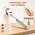 thumbnail image 5 of Clearance Under $1 Stainless Steel Meatball Maker Spoon Ergonomic Handle for Homemade Meatballs Fish Balls and Falafel, 5 of 5