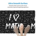 thumbnail image 5 of Junzan I Love Math Extra Large Mouse Pad For Boys Girl Men Women Desktop Gaming,29.5" X 15.8" Extended Desk Mat,Water Resist Mouse Pad For Home Office Laptop, 5 of 9