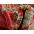 thumbnail image 6 of Unique Loom Savoy Fars Rug , 3' 3" x 5' 3" ,Red, 6 of 6