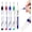 Colorful, variant on 5PCS Long Head Deep Hole Markers,Long Head Deep Hole Marker Pens, 20mm DeepReach Longs Nose Markers,Waterproof Construction Marker Marking Tool,Permanent,Metal Marking Pens