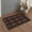 Deep Mocha, variant on GENIMO 2'x3' Area Rug, Washable Non Slip Soft Floral Indoor Door Mat for Entryway Kitchen Laundry Room, Blush Pink