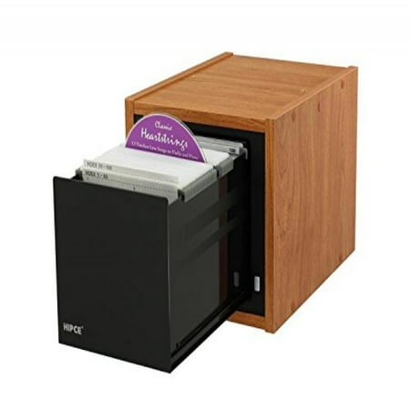 - Hipce One Touch 100 CD/DVD Cabinet - Stackable (Cherry)