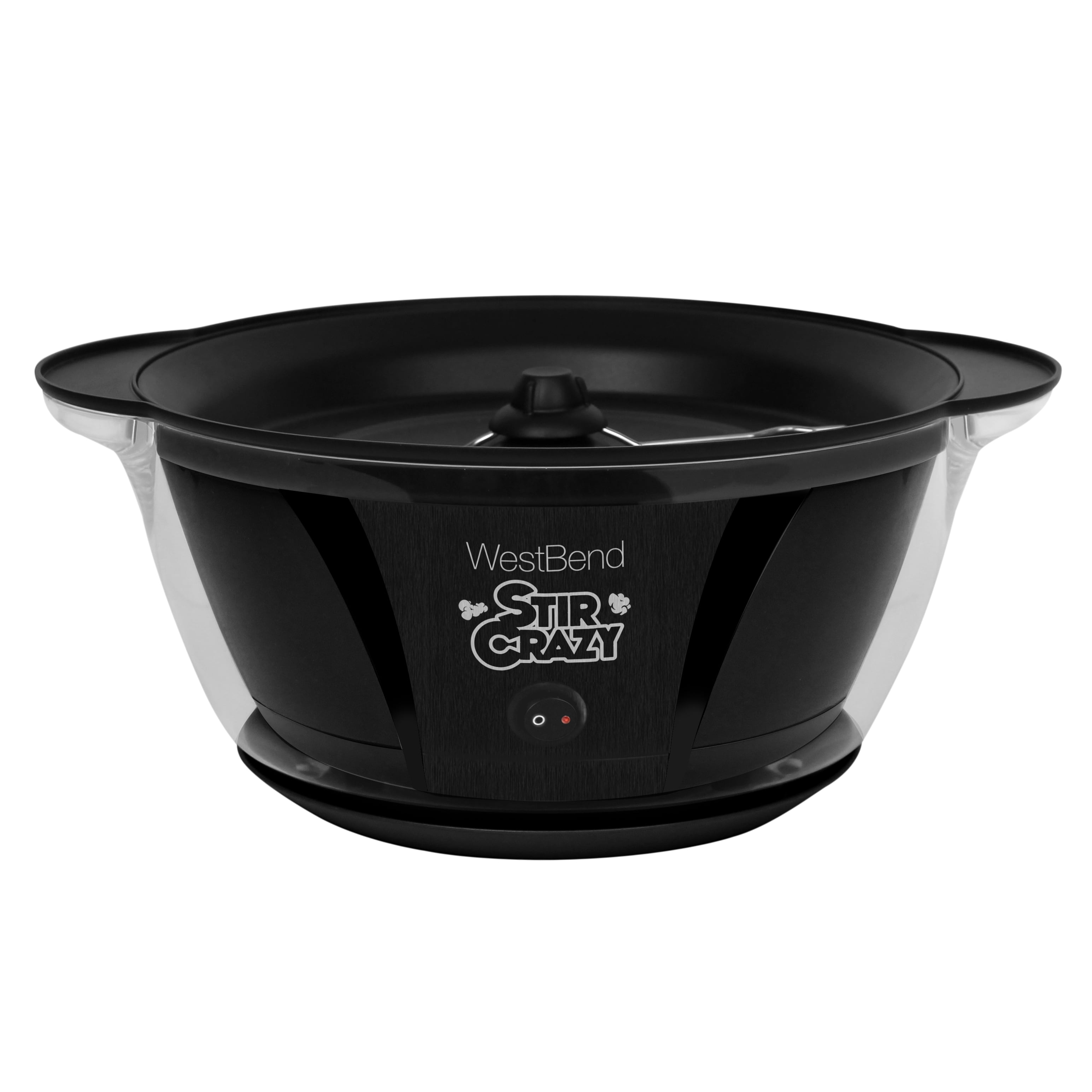 West Bend 82707B Stir Crazy 6-Quart Electric Hot Oil Popcorn