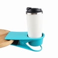thumbnail image 6 of chaungfeng Drink Cup Holder Clip - Home Office Table Desk Side Huge Clip, Water Drink Beverage Soda Coffee Mug Holder Cup Saucer Clip Design (White), 6 of 8