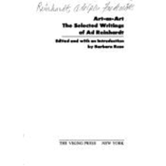 Pre-Owned Art as Art (Hardcover) by B Rose
