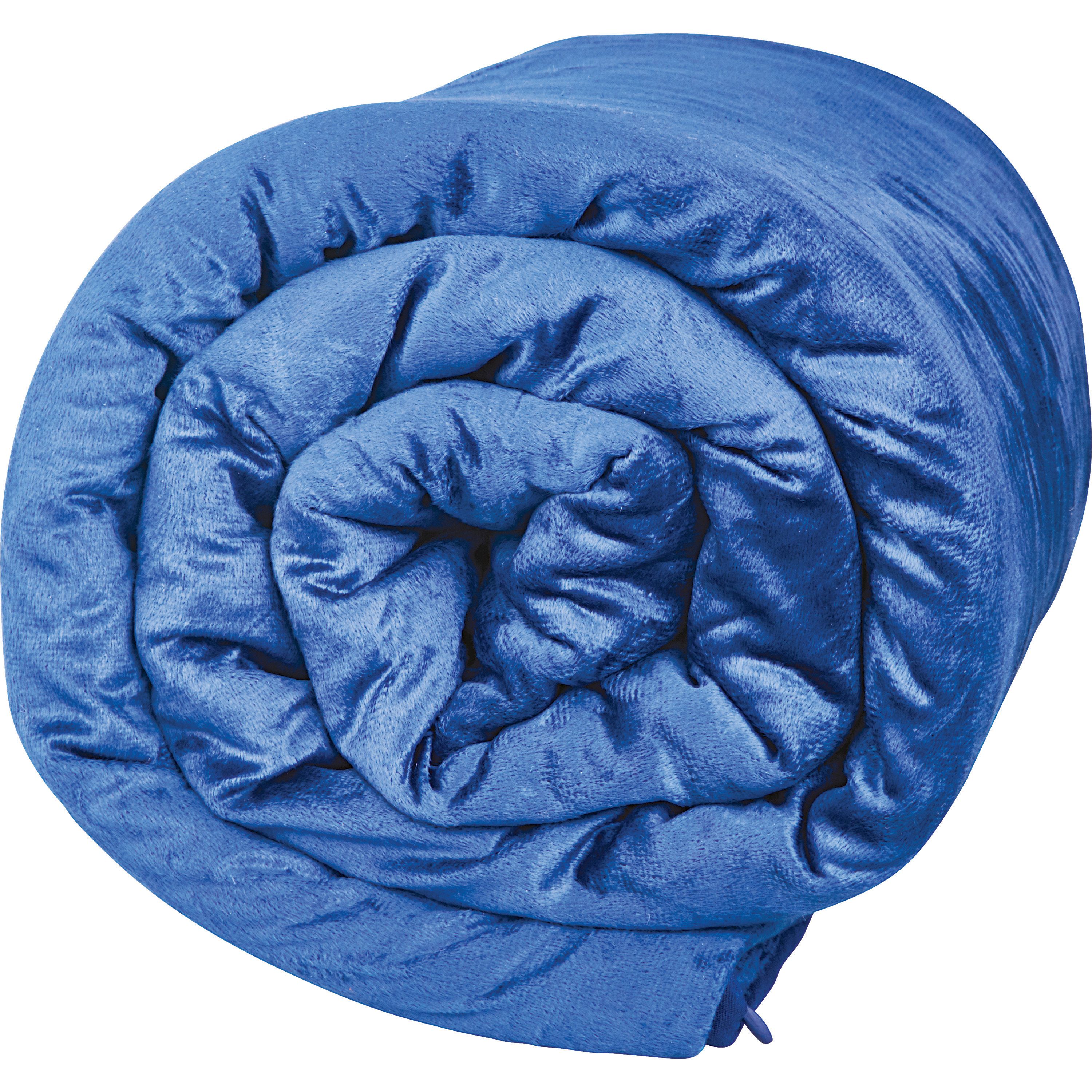 Tranquility Kid's Weighted Blanket, 6lbs with Washable Cover, Blue