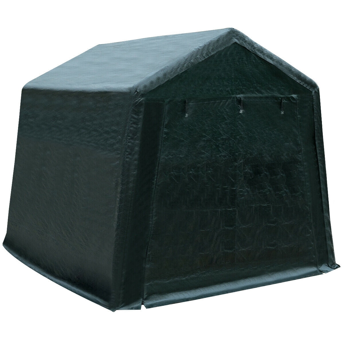 Gymax 8'x14' Patio Tent Carport Storage Shelter Shed Car Canopy Heavy Duty Green