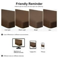 thumbnail image 4 of PiccoCasa Soft Microfiber Fitted Sheet Large Pocket,Twin,Coffee Color,1 Pcs, 4 of 7
