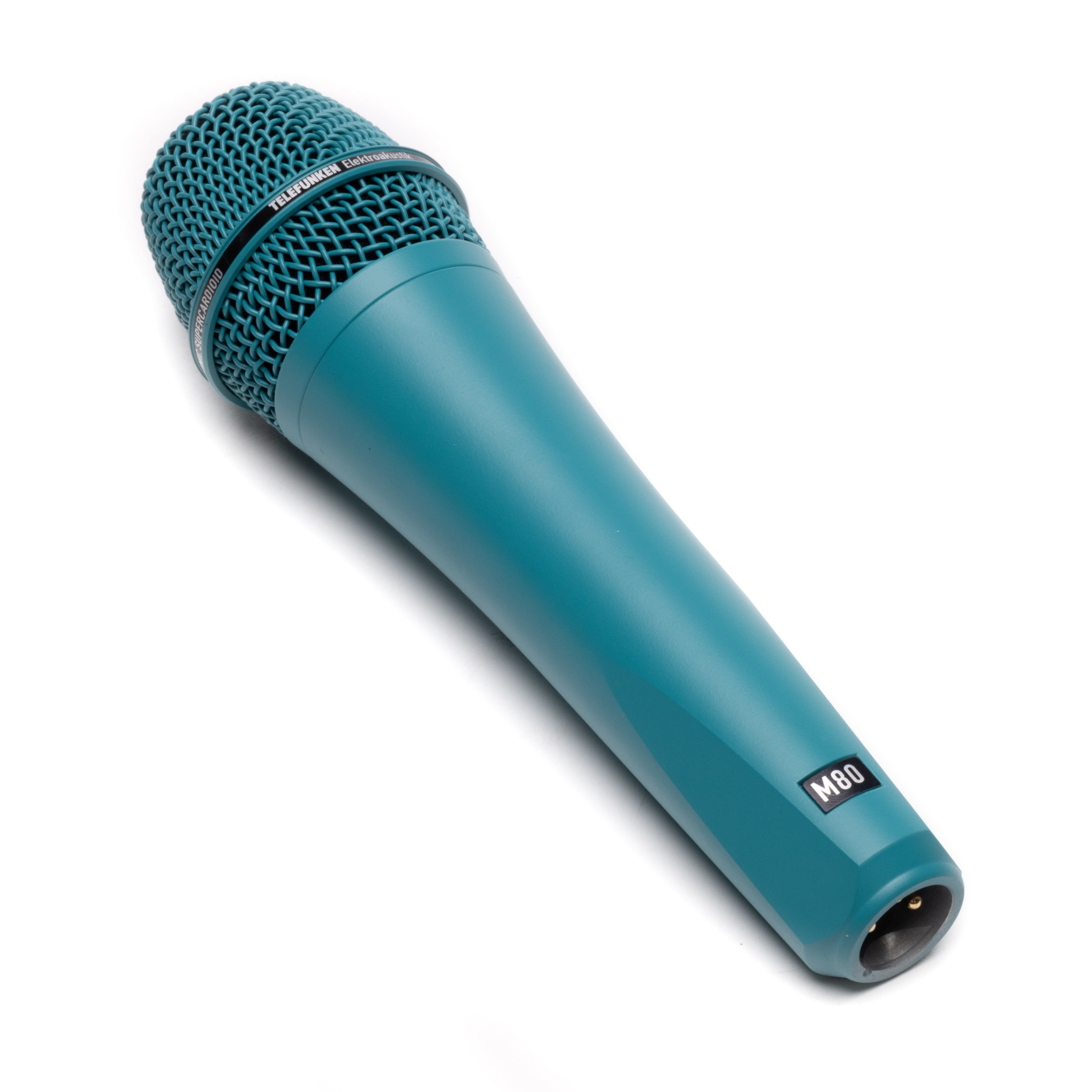 Telefunken USA Custom Shop M80 Dynamic Handheld Microphone Turquoise