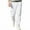 03-White, variant on Cargo Work Pants for Men Lightweight Waterproof Hiking Trousers Stretch Dry Breathable Pant with Pockets White XXXL