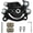 Black, variant on Chasenew Front Disc Brake Caliper with Brake Pads Compatible with SYX Moto 50cc Dirt Bike SSR X-Pro Mototec Coolster Apollo 47cc 49cc 2 Stroke Engine Pocket Bike Mini ATV Quad 4 Wheeler Go Kart Parts