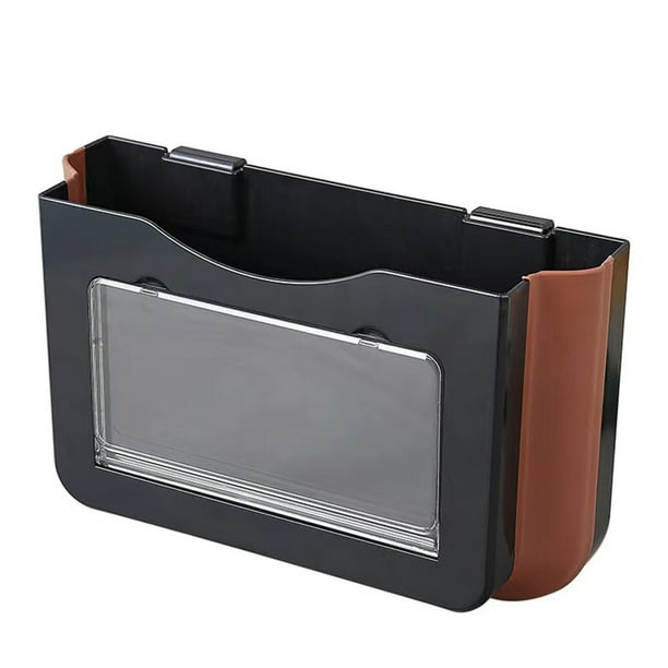 Scienceny Cubo de basura plegable para coche, asiento colgante, cubo de basura, contenedor multifuncional para vehículo, caja de papel para Type3 NO3