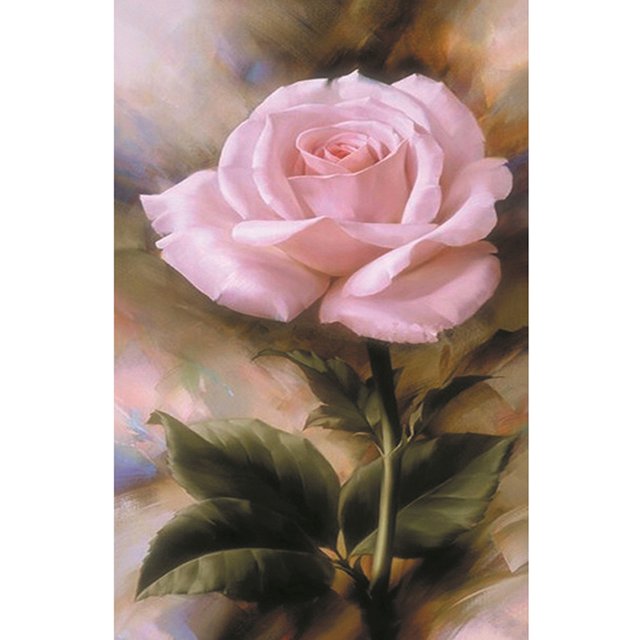 Taladro diamante pintura (DB2438) 5D DIY completo rosa punto de cruz bordado mosaico 20X30cm rosa FLhrweasw Nuevo
