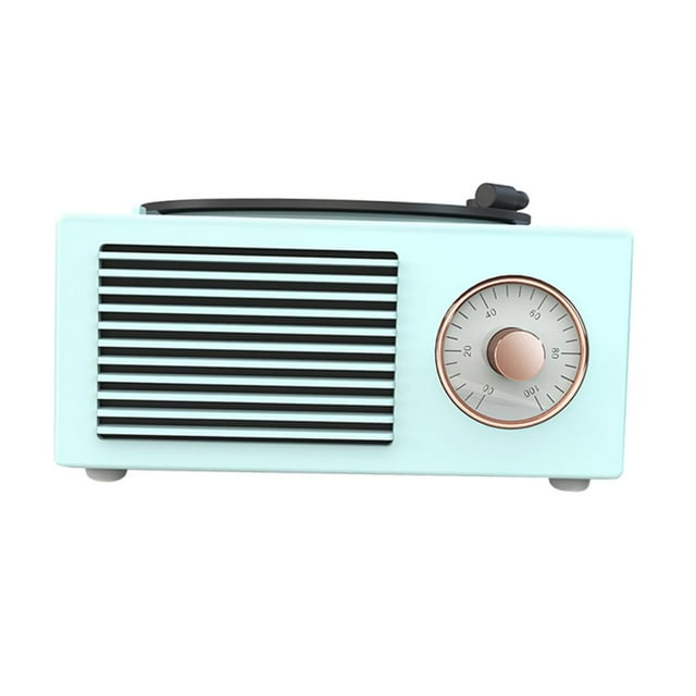 inalámbrico de vinilo retro multifuncional Mejor diseño de rotación de efectos de graves Verde Sunnimix Audio de vinilo retro Bluetooth
