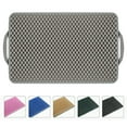 thumbnail image 1 of LNGOOR Double Layer Anti Tracking Waterproof Cat Litter Trapping Mat Black, 1 of 16