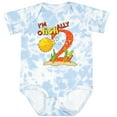 thumbnail image 3 of Inktastic I'm O-fish-ally Two- Cute Puffer Fish Second Birthday Boys or Girls Baby Bodysuit, 3 of 5