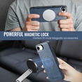 thumbnail image 5 of Dteck 2 in 1 Detachable for iPhone 16e Case Wallet with Card Holder, Women Men Magnetic PU Leather RFID Blocking Flip Kickstand Credit Slots for Apple iPhone 16e 6.1 Inch,Blue, 5 of 9