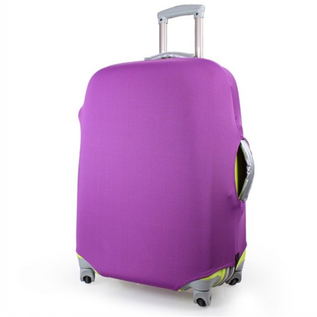 1x 20''/24''/28'' Suitcase Cover Bag Travel Luggage Cover Dustproof Protector Elastic Protective US,Black Red Yellow