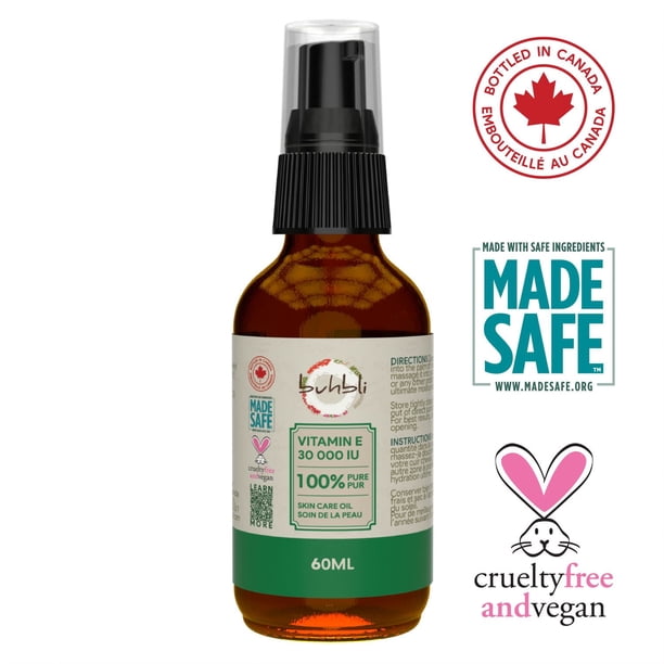 Huile de Vitamine E - 30000 UI 60ml - Walmart.ca