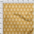 thumbnail image 3 of oneOone Velvet Yellow Fabric Abstract Sewing Material Print Fabric By The Yard 58 Inch Wide, 3 of 5