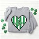 thumbnail image 4 of Suéteres de Manga Larga de Mujer con Cuello Redondo Impreso Suelto Casual para la Fiesta Del Día de San Patricio Y el Uso Diario, 4 of 6