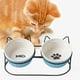 thumbnail image 5 of Comedero elevado Yuyangstore para gatos cuenco doble negro, 5 of 8