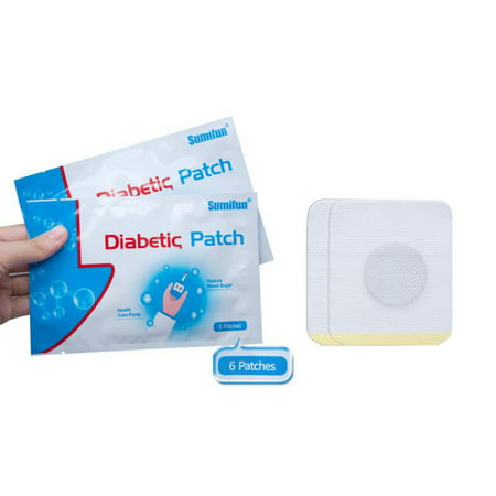 1Pcs/6 Piece Diabetic Patch Stabilizes Blood Sugar Balance Glucose Content Natural Herbs Diabetes Plaster for Professionally Personal Body