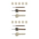 thumbnail image 2 of Bewildely Thread Wire Brush Handle Stainless Steel Pipe Accessories Neatly Head Spiral Cleaning Design Kit Tube Arranged Electrical 5.56 mm 2Conjunto, 2 of 6