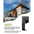 Wood Truss Brackets for Shipping Containers, Shipping Container Roof ...