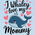 thumbnail image 3 of CafePress - Whaley I Love My Mommy Whale Cute Mother Mom Infant T Shirt - Infant T-Shirt, 3 of 4