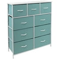 thumbnail image 4 of Sorbus Commode à 9 Tiroirs - Aqua, 4 of 8
