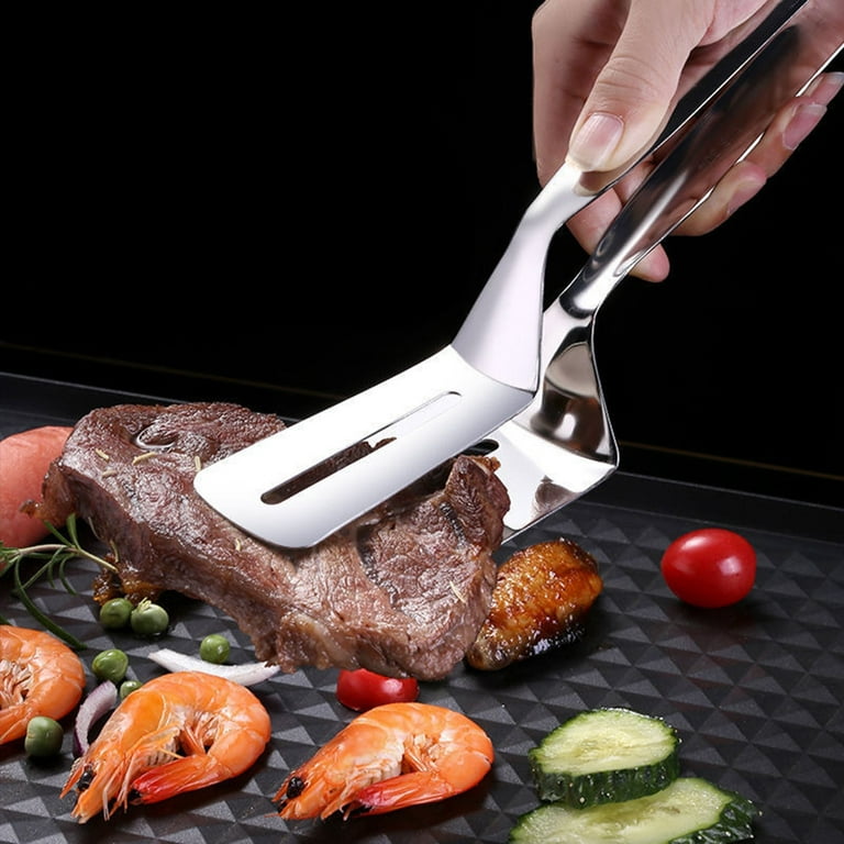 Turner Spatula: 3-in-1 Stainless Steel Barbecue and Kitchen Clamp