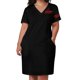 thumbnail image 2 of Vestido de bolsillo suelto con logotipo rojo, vestidos de fiesta para mujer, vestidos de verano para mujer, vestidos largos con velo., 2 of 6