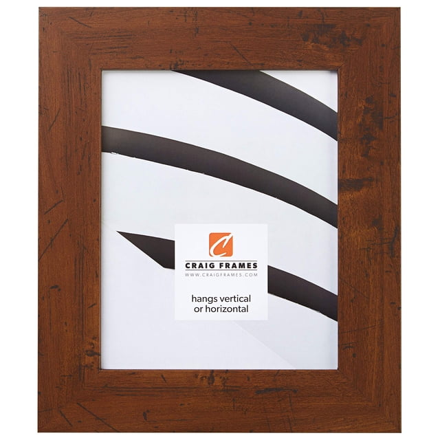 Craig Frames FM74DKW 19 by 25-Inch Picture Frame, Smooth Finish, 2-Inch Wide, Dark Brown