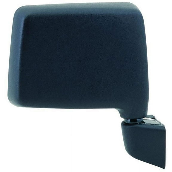 69005S - Fit System Passenger Side Mirror for 87-95 Suzuki Samurai, black, foldaway, Manual