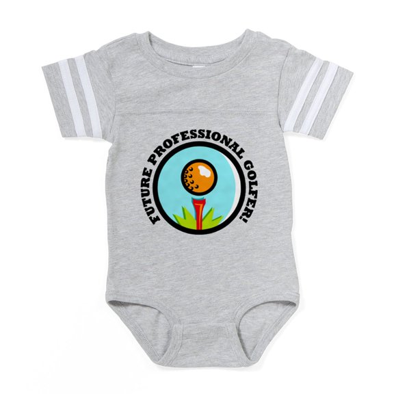 CafePress - Future Golfer - Cute Infant Baby Football Bodysuit