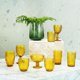 thumbnail image 2 of Set 4 Copas Postre Cristal Diamante Love & Lemons 310ml amarillo Love and Lemons T130602AM, 2 of 4