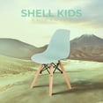 thumbnail image 4 of Sillas Infantiles para Niños con Asiento Ergonomico de Plastico y Estructura de Madera Diseño Tipo Eames - Sillas Preescolar Estilo Moderno con Soporte de Acero Set 2 Piezas, 4 of 5