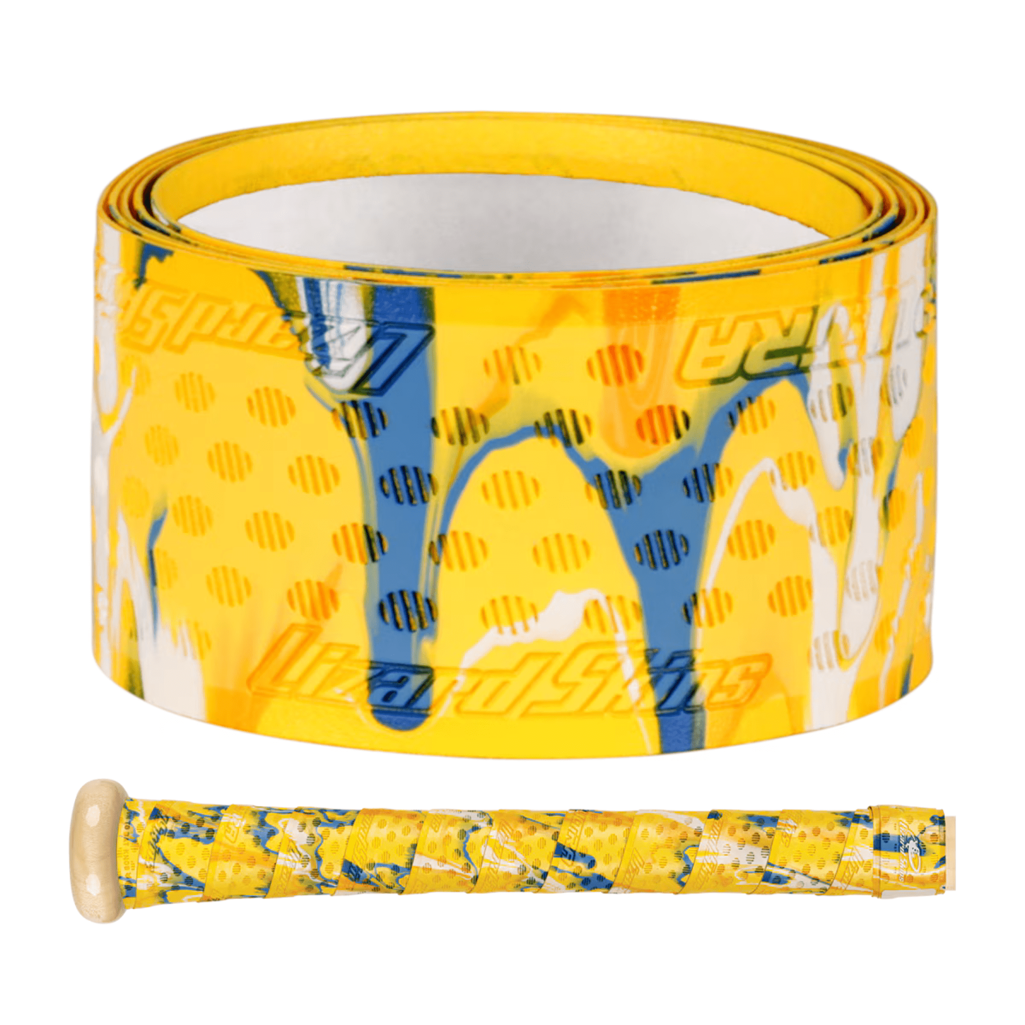 Lizard Skins DSP Ultra Camo Bat Grip Tape: 1.8 mm thick (Canary Camo)