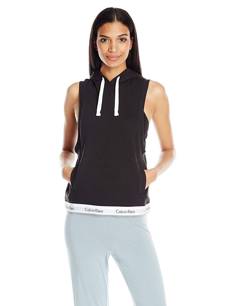 calvin klein sleeveless hoodie