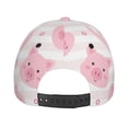 thumbnail image 6 of Disketp Cartoon Pig Print Baseball Caps For Outdoor Sports Fashion Casual Outdoor Caps Men Women, 6 of 8