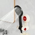 thumbnail image 2 of Pommeaux de Douche à Main, Pommeau de Douche à Main Ventouse Réglable Support Mural Pommeau de Douche à Main Fixation Forte Sans Perçage, 2 of 8