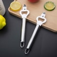 thumbnail image 5 of CheAAlet Stainless Steel Multifunctional Bottle Opener - Can Piercer and Cap Lifter - Compact Design for Easy Storage and Use, 5 of 9