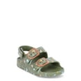 thumbnail image 2 of Wonder Nation Toddler Kids EVA Two Buckle Sandal, 2- Pack, 2 of 8