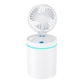 thumbnail image 2 of Naiovety mini ventilador de pulverización de agua niebla recargable hogar dormitorio humidificador pequeño personal de mano suministros de Electrodomésticos Blanco, 2 of 6