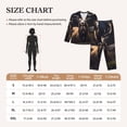 thumbnail image 4 of Sikiie Regal Stag In Forest Pajamas for Women Set, Womens Pajama Sets, Lounge Sets for Women, 2pjs for Women-Large, 4 of 7