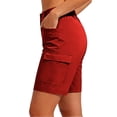 thumbnail image 4 of Jerdar Women's Hiking Cargo Shorts Quick Dry Lightweight for Outdoor Golf Fishing Outdoor Casual with Multi Pockets M, 4 of 8