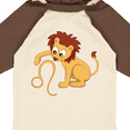 thumbnail image 4 of Inktastic Cute Leo the Lion Zodiac Sign Boys or Girls Long Sleeve Baby Bodysuit, 4 of 5