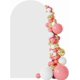 thumbnail image 1 of Cubierta para arco de boda, cubierta para soporte de arco de boda, cubierta de fondo gruesa ajustable, poliéster elástico, 1 of 6